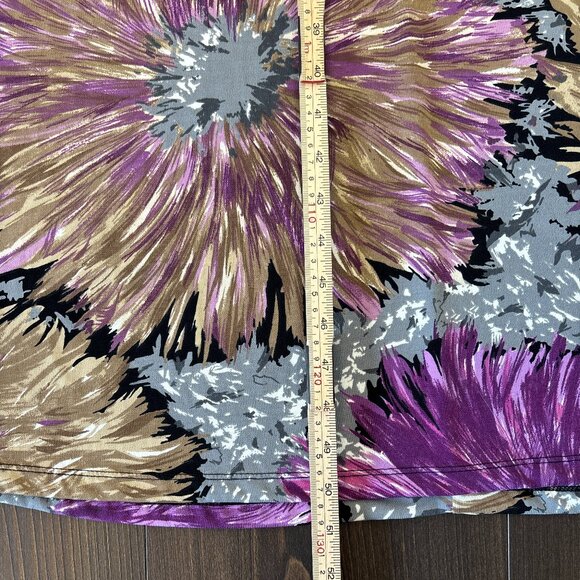 Pretty Good Halter Maxi Dress Women’s Small Black Multicolor Floral Empire Waist - Picture 13 of 13